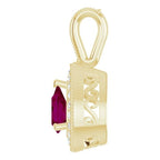 Halo-Style Vintage-Inspired Pendant - Image 3