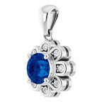 Floral-Inspired Halo-Style Pendant - Image 2