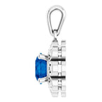 Floral-Inspired Halo-Style Pendant - Image 3