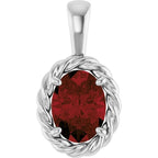 Rope Solitaire Charm/Pendant