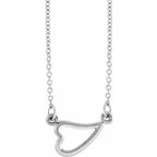 Adjustable Heart Necklace