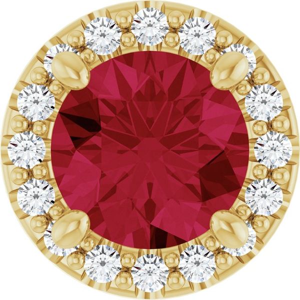Halo-Style Pendant