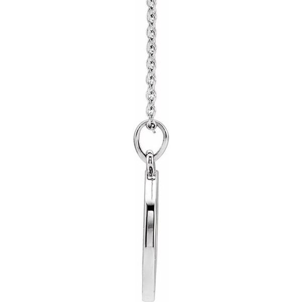 Engravable Halo-Style Necklace - Image 2