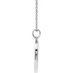 Engravable Halo-Style Necklace - Image 2