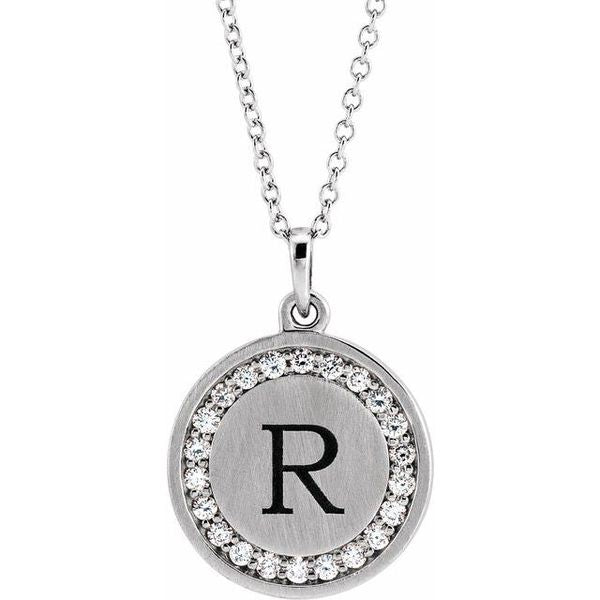 Engravable Halo-Style Necklace - Image 3