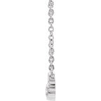 Graduated Bezel-Set Necklace - Image 2