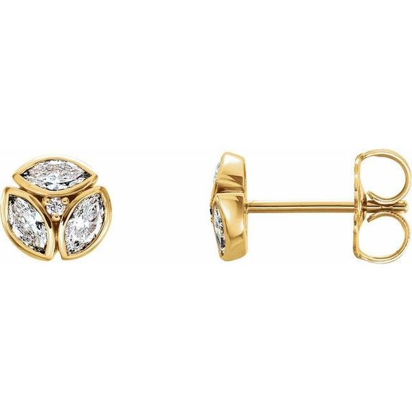 Cluster Earrings