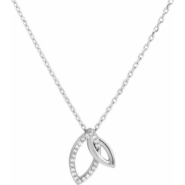 Double Leaf Necklace