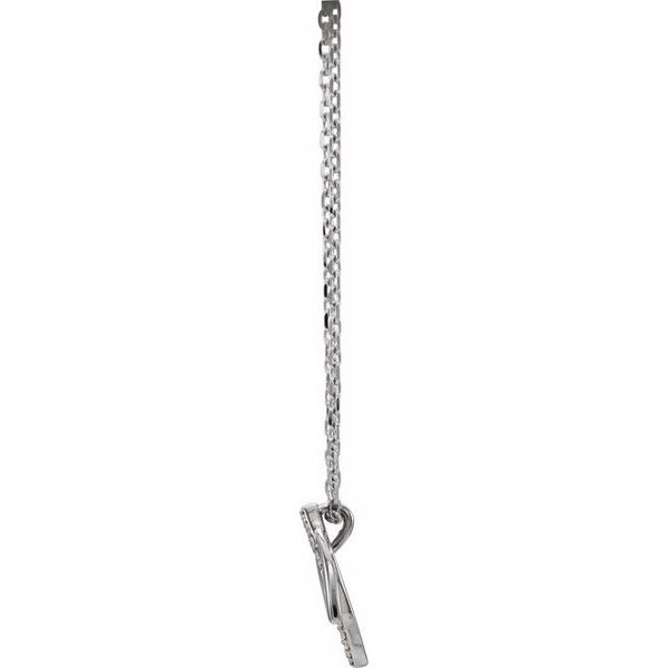 Double Leaf Necklace - Image 2
