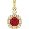 Halo-Style Pendant