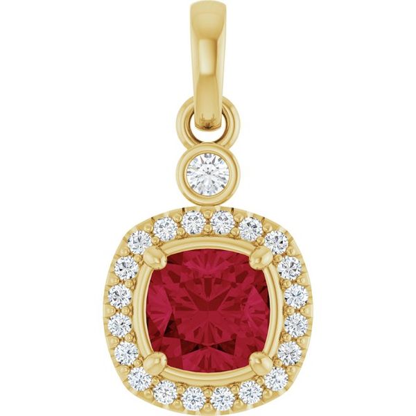 Halo-Style Pendant