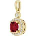 Halo-Style Pendant - Image 2
