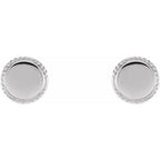 Engravable Rope Earrings - Image 2