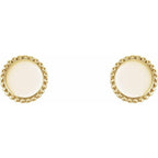 Engravable Beaded Earrings - Image 2
