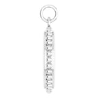 Engravable Beaded Disc Necklace or Charm/Pendant - Image 3