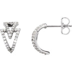 Geometric Hoop Earrings