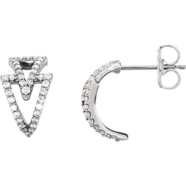 Geometric Hoop Earrings