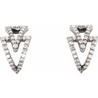 Geometric Hoop Earrings - Image 2
