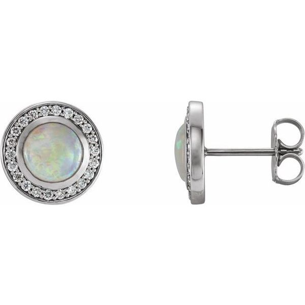 Halo-Style Earrings