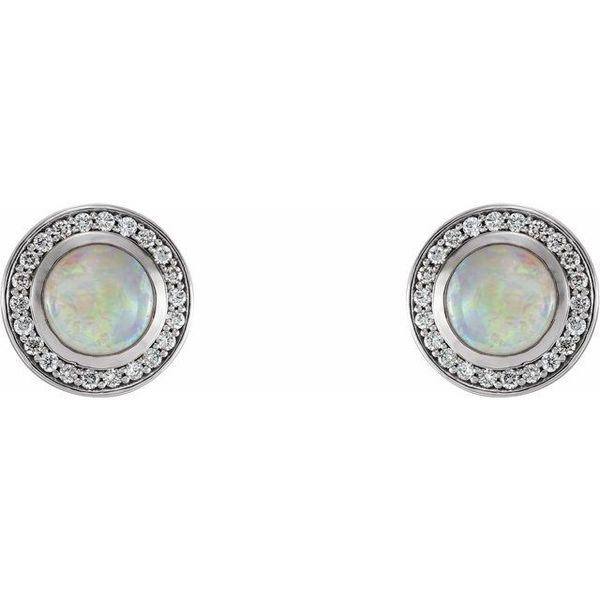 Halo-Style Earrings - Image 2