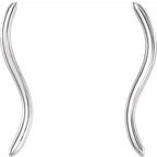Wavy Ear Climbers - Image 2