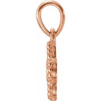Beaded Clover Pendant - Image 2