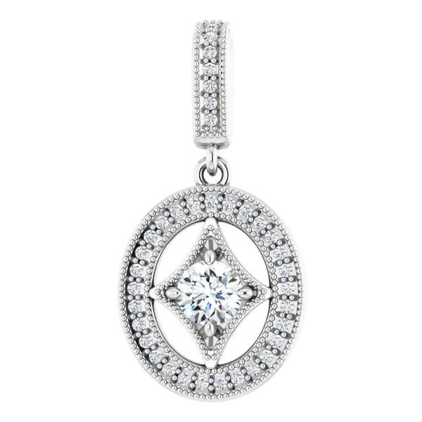 Halo-Style Pendant