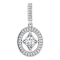 Halo-Style Pendant