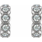 Accented Hoop Earrings - Image 2