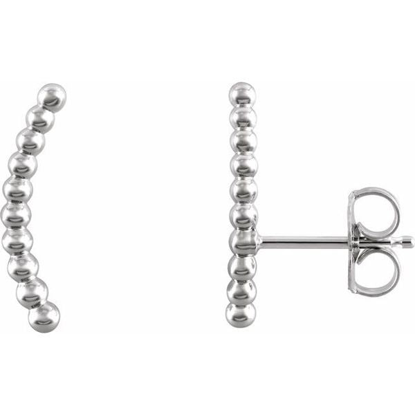 Beaded Ear Climbers