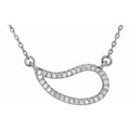 Accented Paisley Necklace