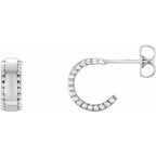 Beaded Hoop Earrings
