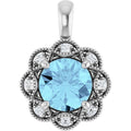 Halo-Style Pendant