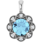 Halo-Style Pendant