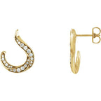 Accented Freeform Earrings