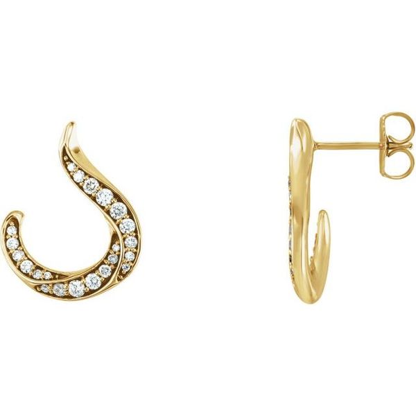 Accented Freeform Earrings