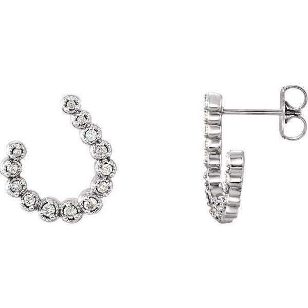 Accented Freeform Earrings