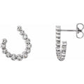Accented Freeform Earrings