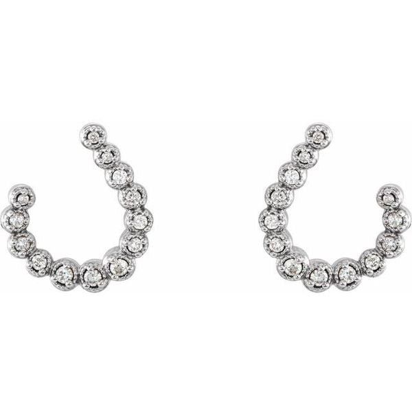 Accented Freeform Earrings - Image 2