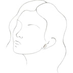 Accented Pearl Ear Climbers - Image 3