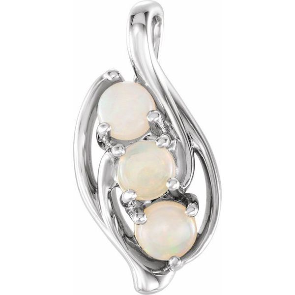 Three-Stone Cabochon Pendant