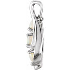 Three-Stone Cabochon Pendant - Image 2