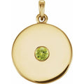 Disc Pendant
