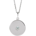 Disc Necklace