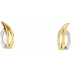 Freeform J-Hoop Earrings - Image 2