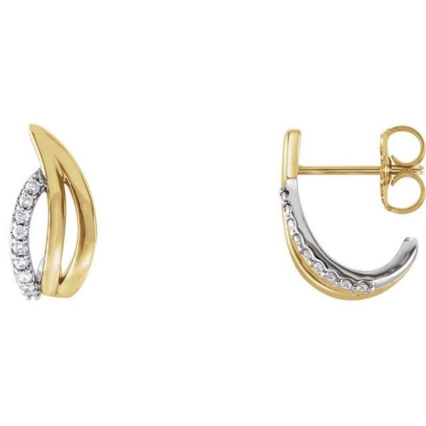 Freeform J-Hoop Earrings