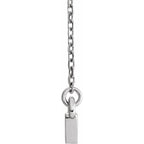 Triangle Bar Necklace - Image 2