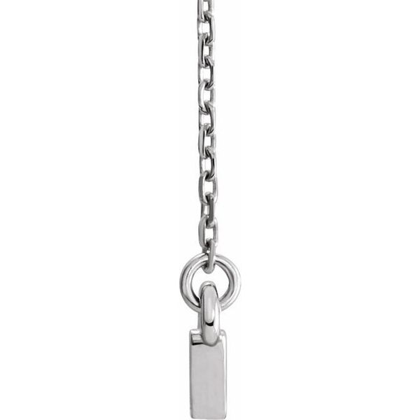 Triangle Bar Necklace - Image 2