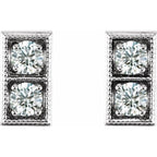 Two-Stone Earrings - Image 2