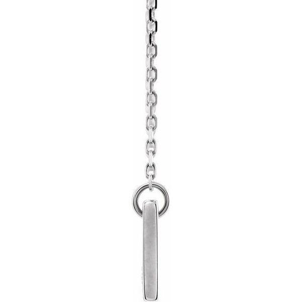 Engravable Bar Necklace - Image 2